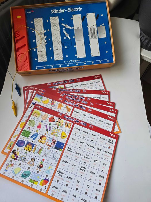 Engleza pentru copii prin joc electronic din germana in engleza