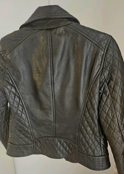 Geacă piele naturală Massimo Dutti XS