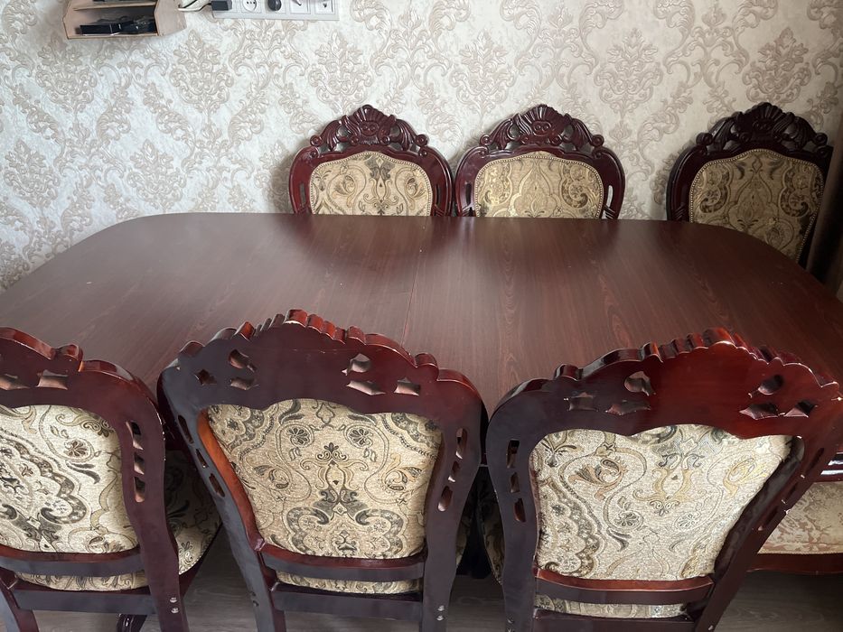 Стол 7 шт стуля