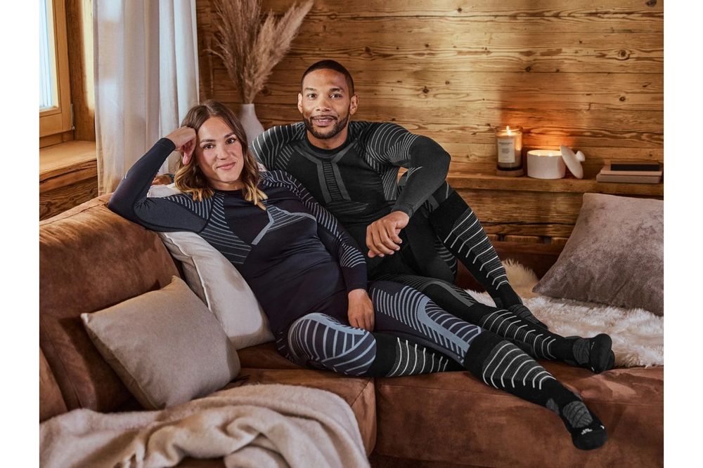 Crivit (Германия) оригинальное мужское зональное спортивное термобелье