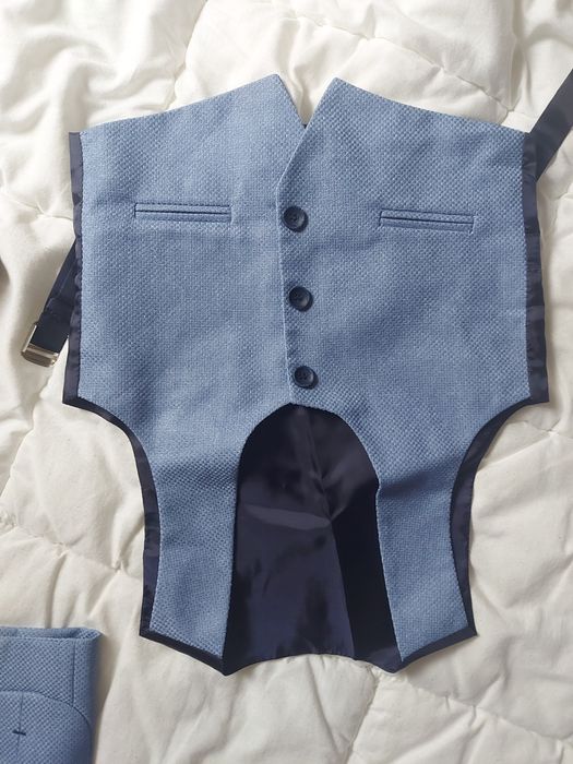 Детски син костюм