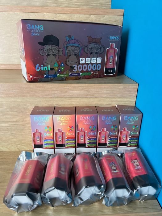 Vape 6 in 1 – 300K Pufuri | 6 Arome într-un Singur Dispozitiv | Sigilat