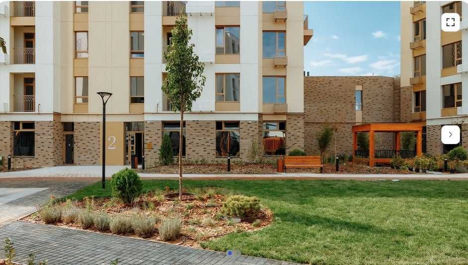 Выгодное предложение! 2-комнатная в ЖК BI Sado, 43 м² с кадастром (М)