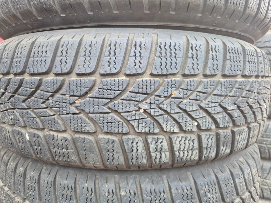4 Anvelope M+S - 195/65/16 - DUNLOP 4D - CA UNELE NOI - DOT 2017 !