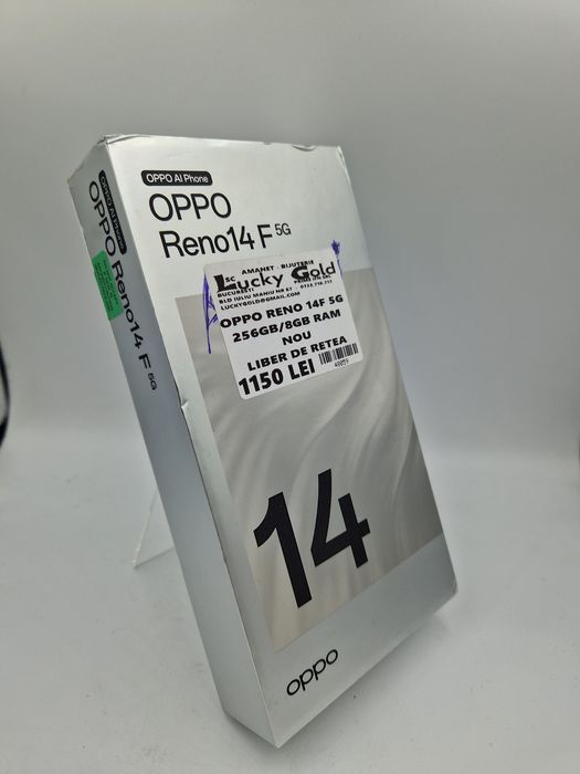 Oppo Reno 14F 256GB / 8GB RAM GARANȚIE #48059