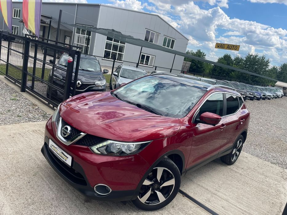 Nissan Qashqay 1.2 tce 2017 euro6 123300km panoramic camere 360 RATE