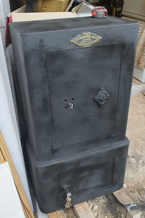 Антикварна - каса , сейф B,Haffner Aine  за цености  35/55/96см