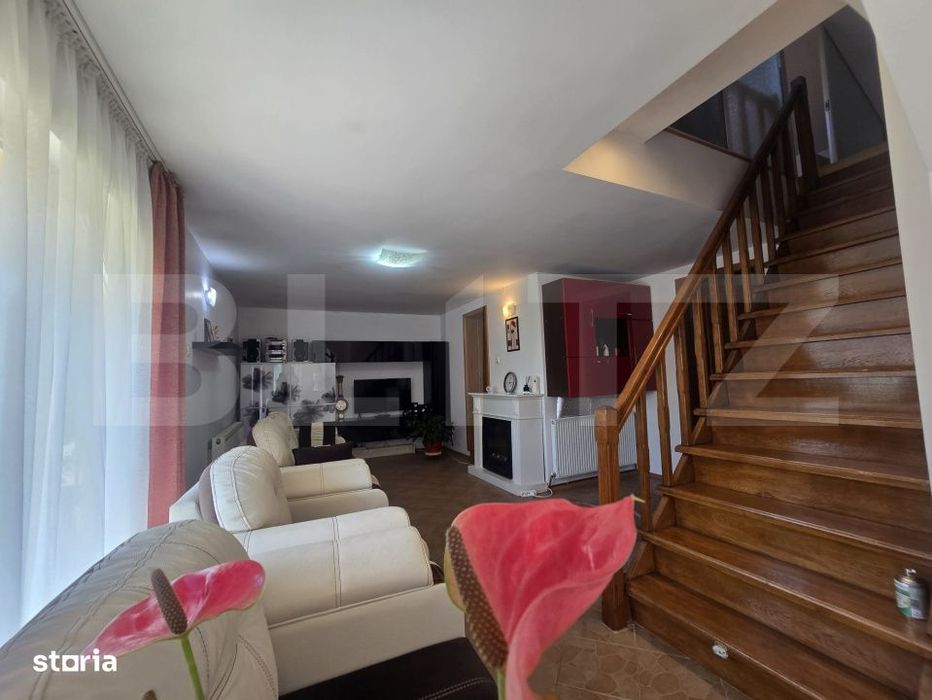 Casa si curte, 124 mp, 1.000 mp, zona Mircea Voda