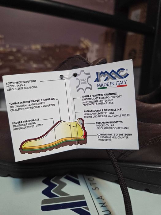 Мужские кожаные туфли