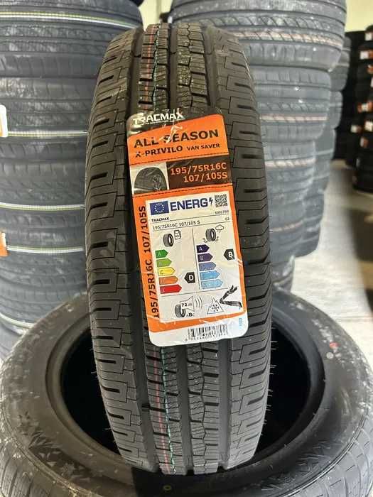 Нови Всесезонни Бусови Гуми 195/75R16C 107/105S A/SVANSAVER TRACMAX