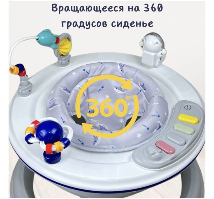 Ходунки НОВЫЕ,6+ мес