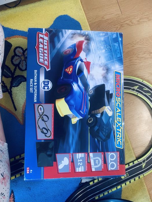 Microscalextric justice league