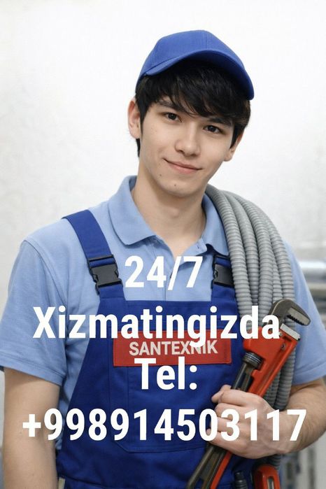 Сантехник 24/7 хизмати