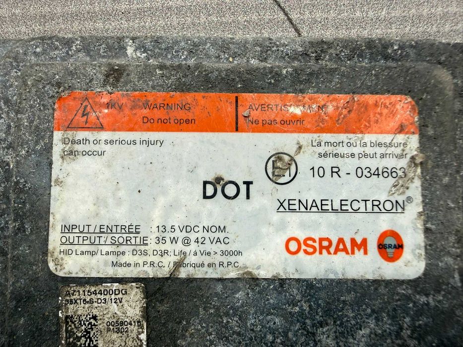 Balast xenon far Jaguar XF X250 COD: A71154400DG 2013 / [2007-2015] / (5B2)