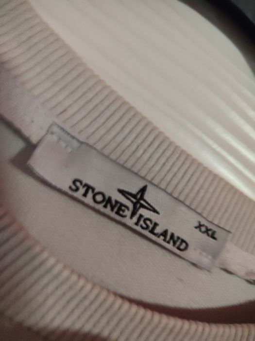 Bluza Stone Island  mărime xxl albă