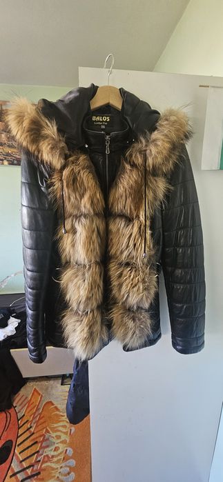 Дамско яке,кожено.