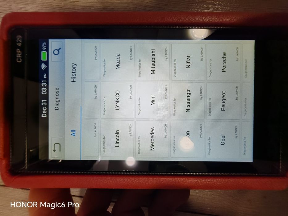 Tester/diagnoza Launch CRP429