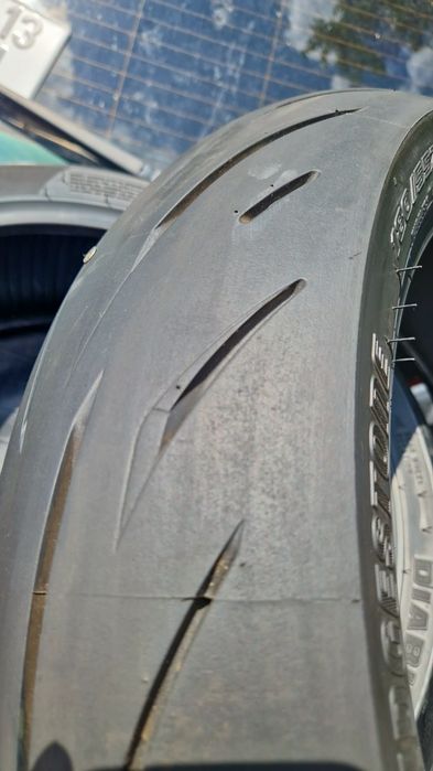 Anvelopa moto 180 55 17" guma briegestone  cauciuc
