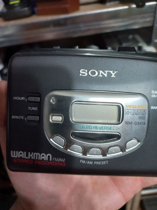 Sony  WM-GX414 walkman philips linguaphone vintage retro sanyo