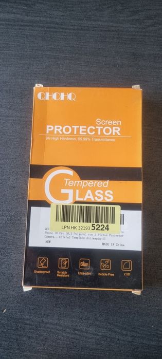 Folie display si camere  iPhone 16 Pro si iPhone 16 Pro Max