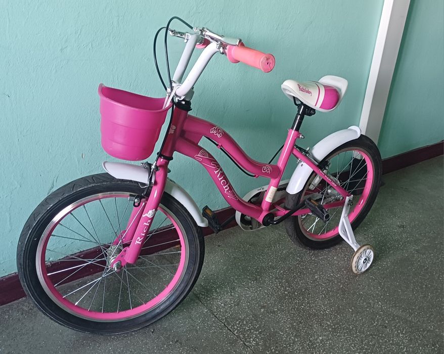 Bicicleta pentru copii, 16 inch cu roti ajutatoare