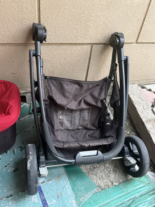 Коляска graco evo красная