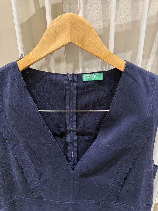 Сарафон benetton микрозамша б/у
