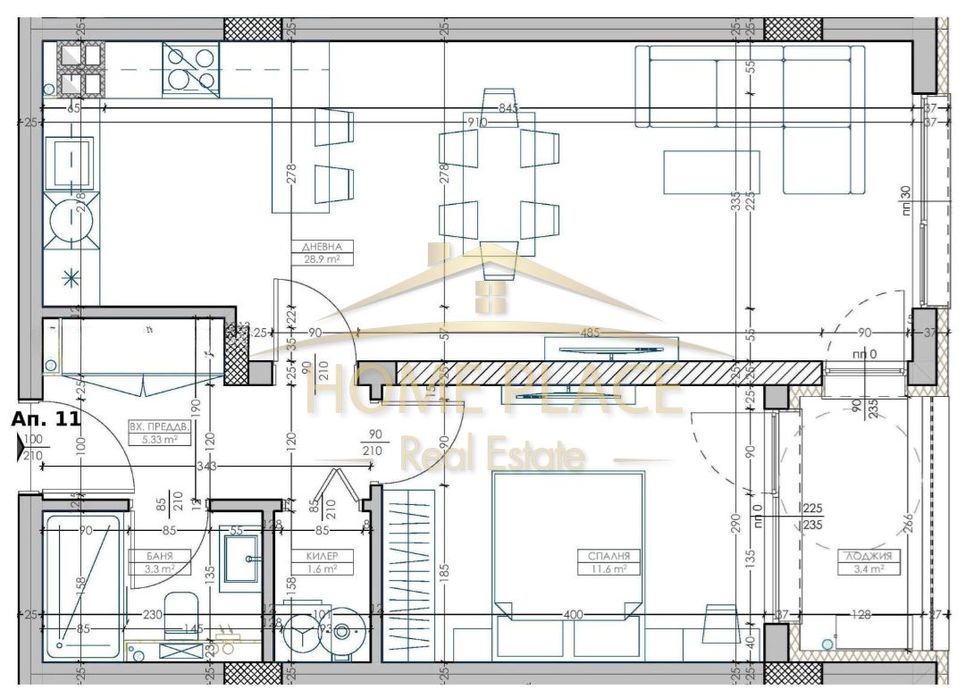 Продава се Двустаен апартамент в Варна, Младост 1 - 76 кв.м за 765 €/кв.м - Снимка #3