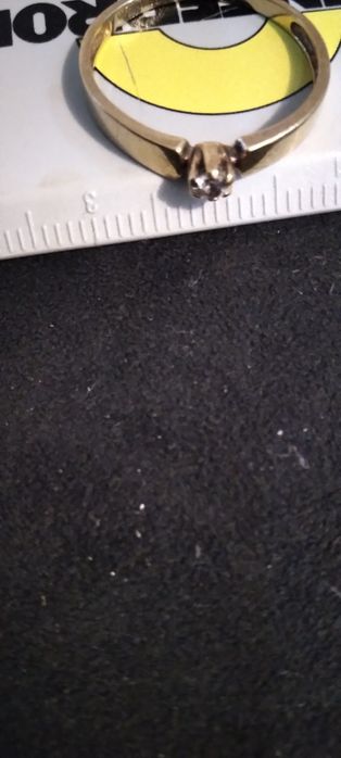 Inel dama 14k  diametru 18mm