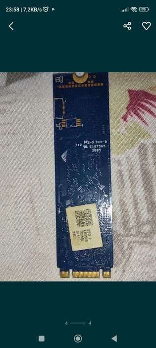 Kingiston 256gb ssd m2 sirochna sotiladi