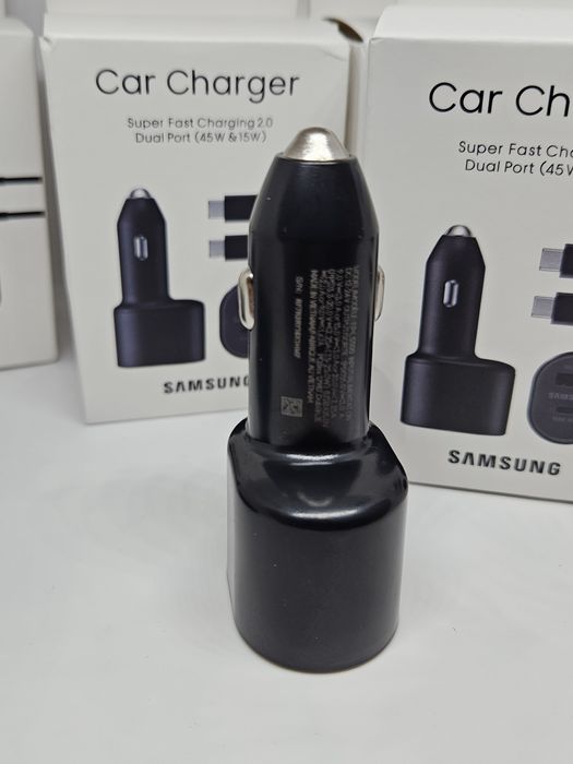 Зарядно за автомобилна запалка на кола Samsung 45W Super Fast Charging