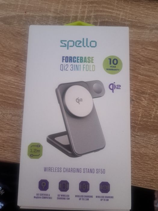 Incarcator wireless 3 in 1 sigilat