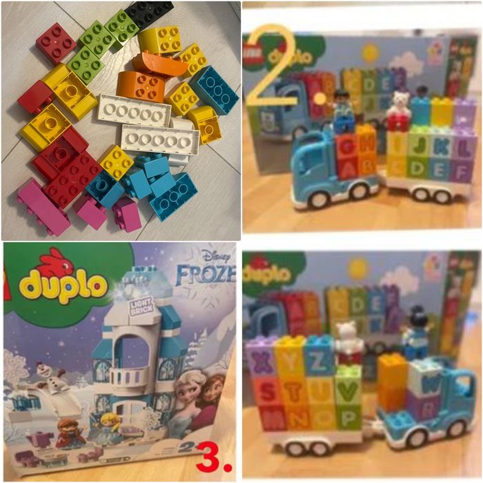 Jocuri LEGO DUPLO Trenul cu numere,Camion litere,Frozen