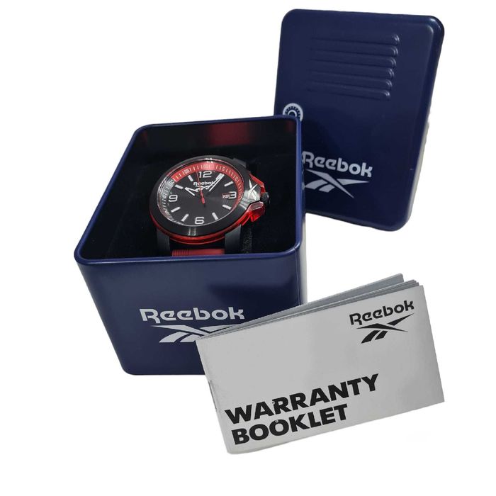 Ceas barbatesc REEBOK, Triple 3,Silicon,Analog,rosu, RV-TR3-G3-PBIR-BR