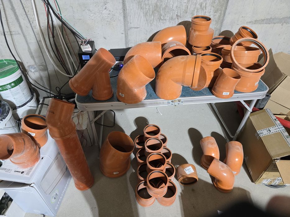 ВиК PVC ПВЦ фитинги разни