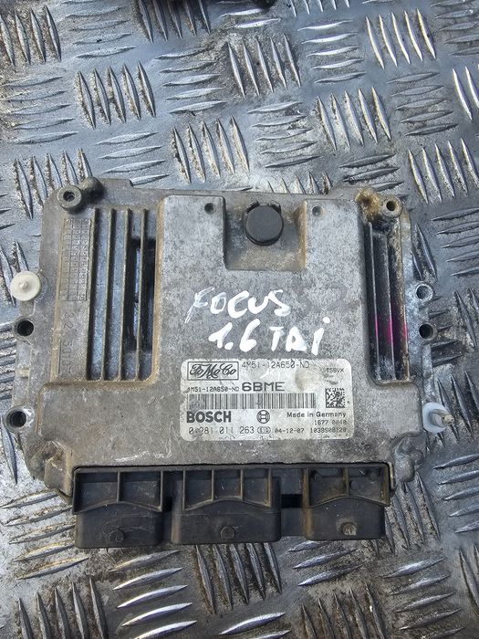 ECU Calculator Motor Ford Focus 2 1.6TDCI 0 281 011 263 6BME