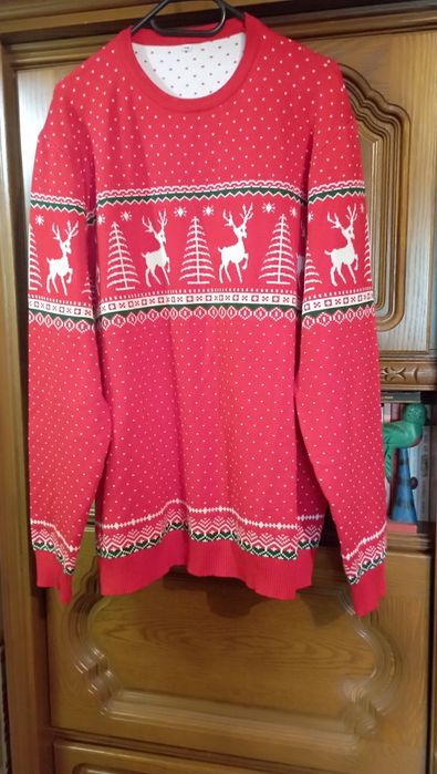 pulover de Crăciun 2 XL
