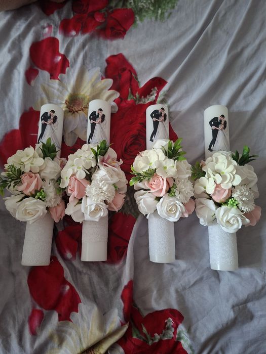 Lumânări nuntă miri (Nași)