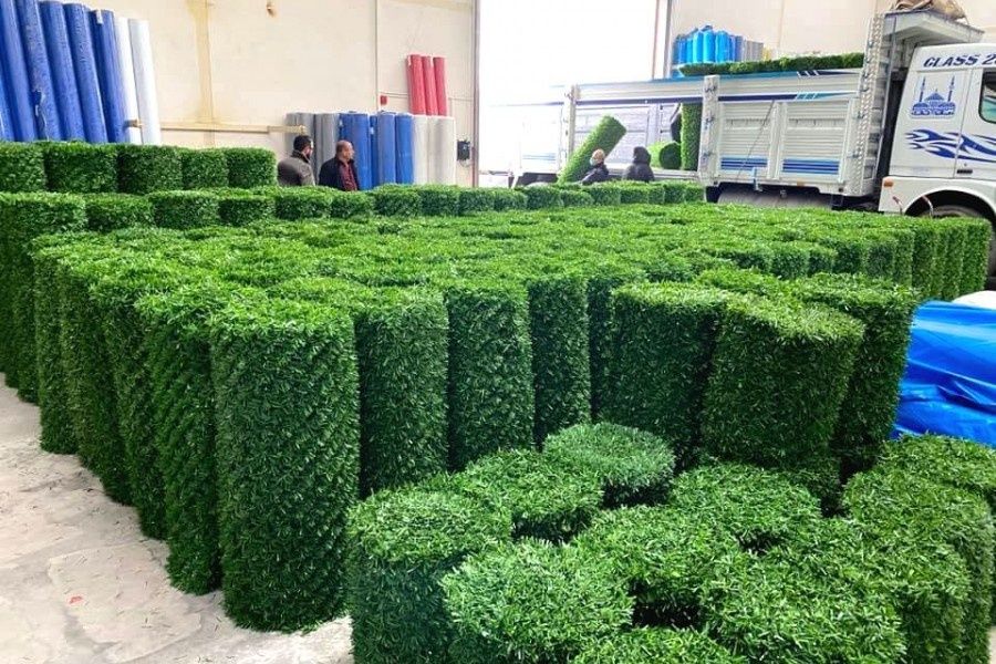 Suniy Gazon Setka Zaborlar