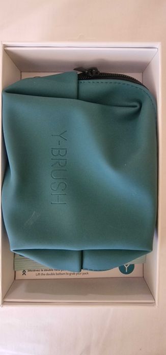 "3вуюва четka за 3ъбu Y-Brush Nyon Black Premiumn (10-cekyндна)"