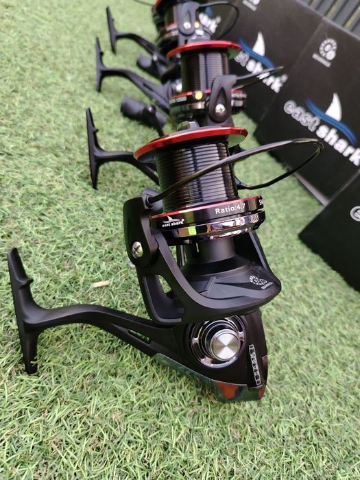 Set 4 mulinete Eastshark 12000 6+1 Rulmenti