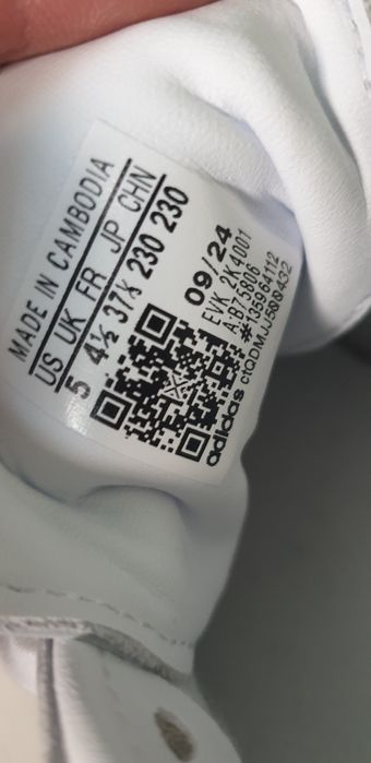 Adidas Samba Leather  Unisex 37 1/2/ 23см НОВО ОРИГИНАЛ Унисекс Кецове