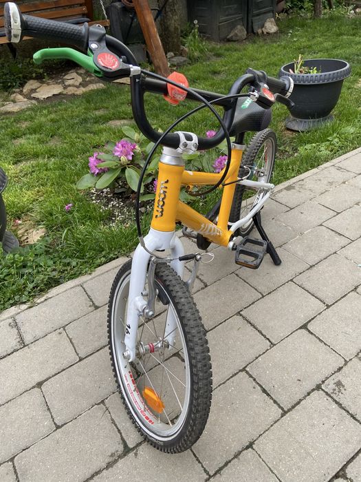Bicicletă Woom 3, 16”, galbena