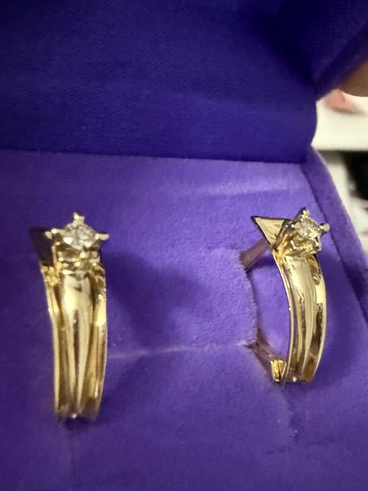 Бриллиантовые серьги