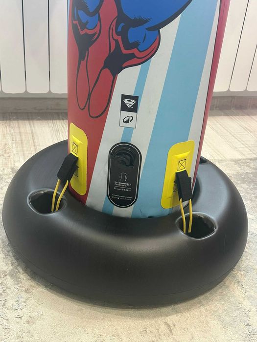 Sac de box pe suport gonflabil Superman, copii, Joc copii, miscare