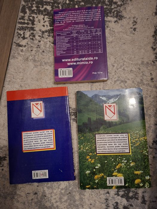 Lot 3 cărți cultura generala si culegere