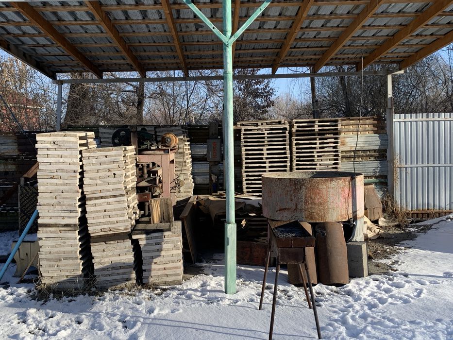 Пескоблочный станок