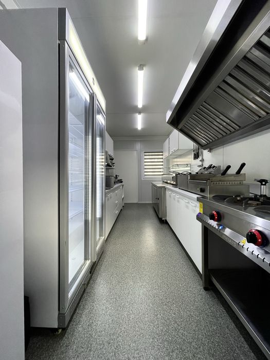 Container profesional fast food – complet utilat