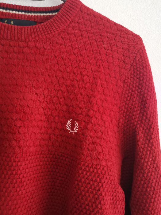 Fred Perry plover 100% lambswool