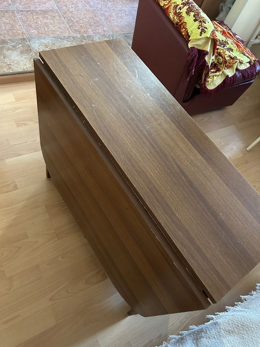 Советский раскладывающийся стол